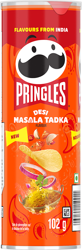 Pringles® Desi Masala Tadka Potato Chips Image