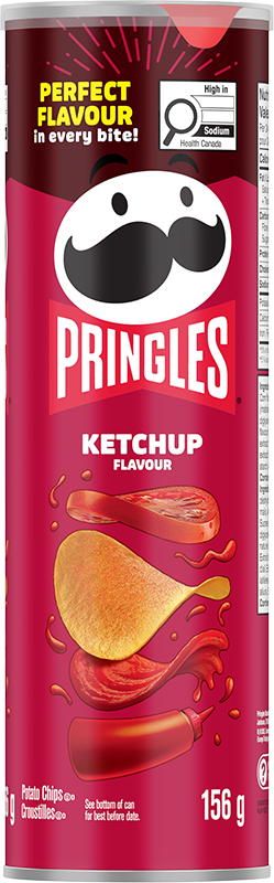 Pringles® Ketchup Flavour Potato Chips Image