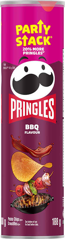 Pringles® BBQ Flavour Potato Chips