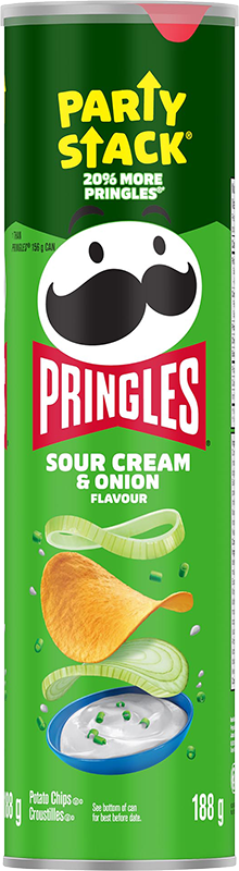 Pringles® Sour Cream & Onion Flavour Potato Chips Image