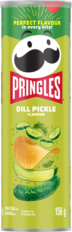 Pringles® Dill Pickle Flavour Potato Chips
