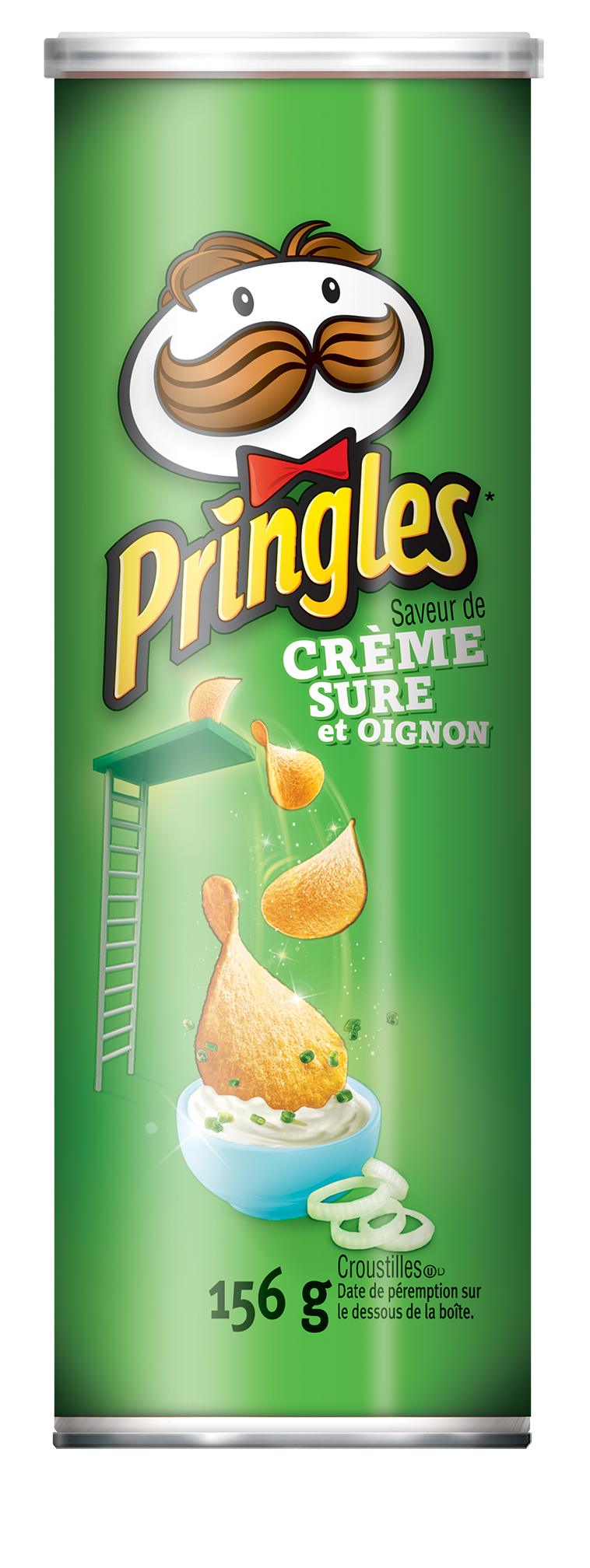 Croustilles Pringles* Saveur de Crème sure et oignon