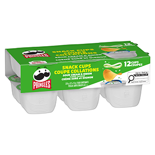 Croustilles Pringles® Snack Stacks® Saveur de Crème sure et oignon Image