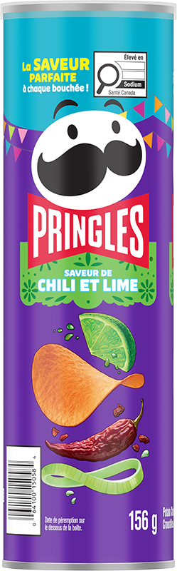 Croustilles Pringles® Saveur de Chili et lime Image