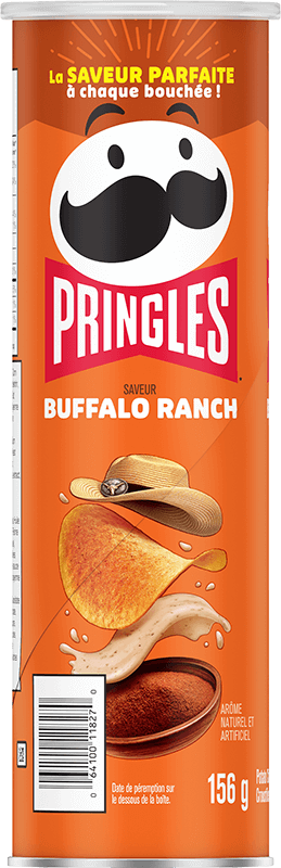 Croustilles Pringles® Saveur Buffalo Ranch Image