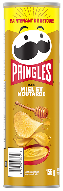 Croustilles Pringles® Saveur Miel et moutarde 
