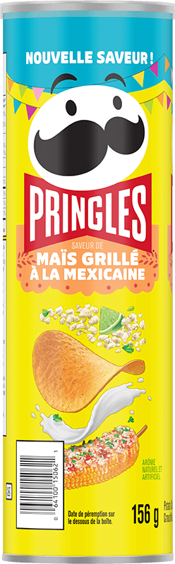 Croustilles Pringles® Saveur de Maïs grillé à la mexicaine Image