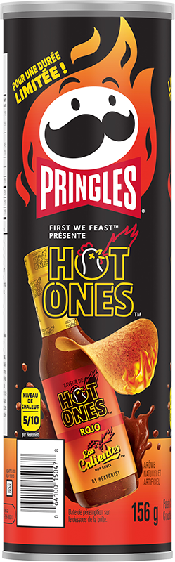 Croustilles Pringles® Hot Ones Saveur de Los Calientes Rojo  Image