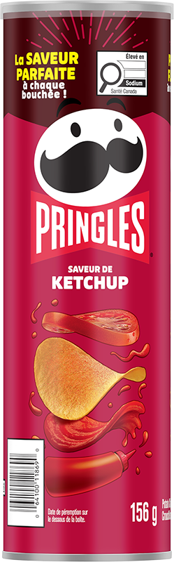 Croustilles Pringles® Saveur de Ketchup Image