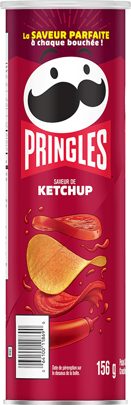 Croustilles Pringles® Saveur de Ketchup Image