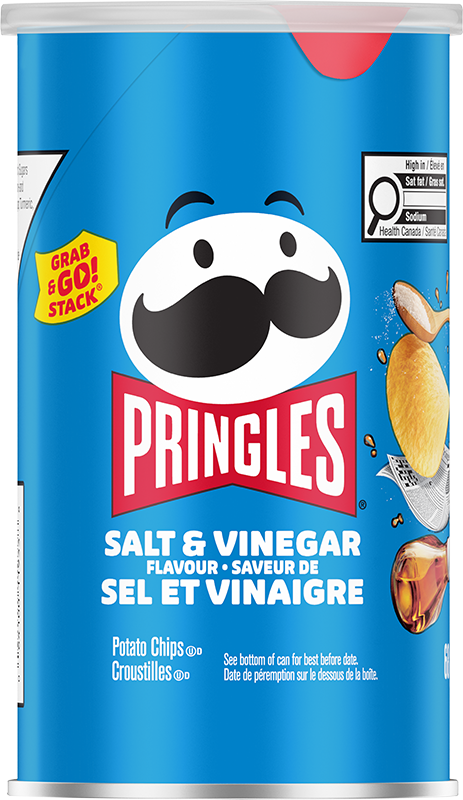 Croustilles Pringles® Grab & Go Stack® Saveur de Sel et vinaigre Image