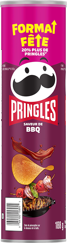 Croustilles Pringles® Saveur de BBQ
