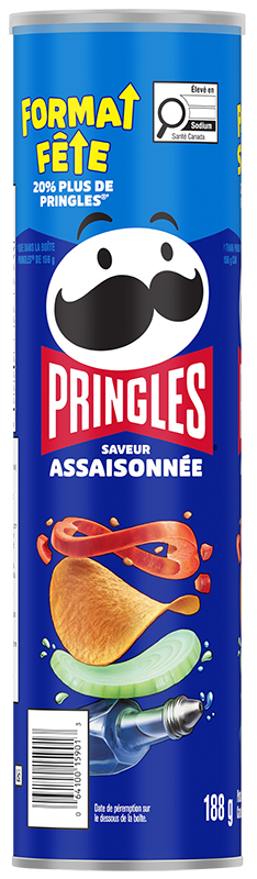 Croustilles Pringles® Saveur assaisonnée