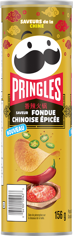 Pringles® Saveur de Fondue Chinoise Épicée Croustilles Image