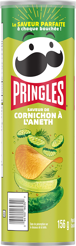 Croustilles Pringles® Saveur Cornichon à l'aneth