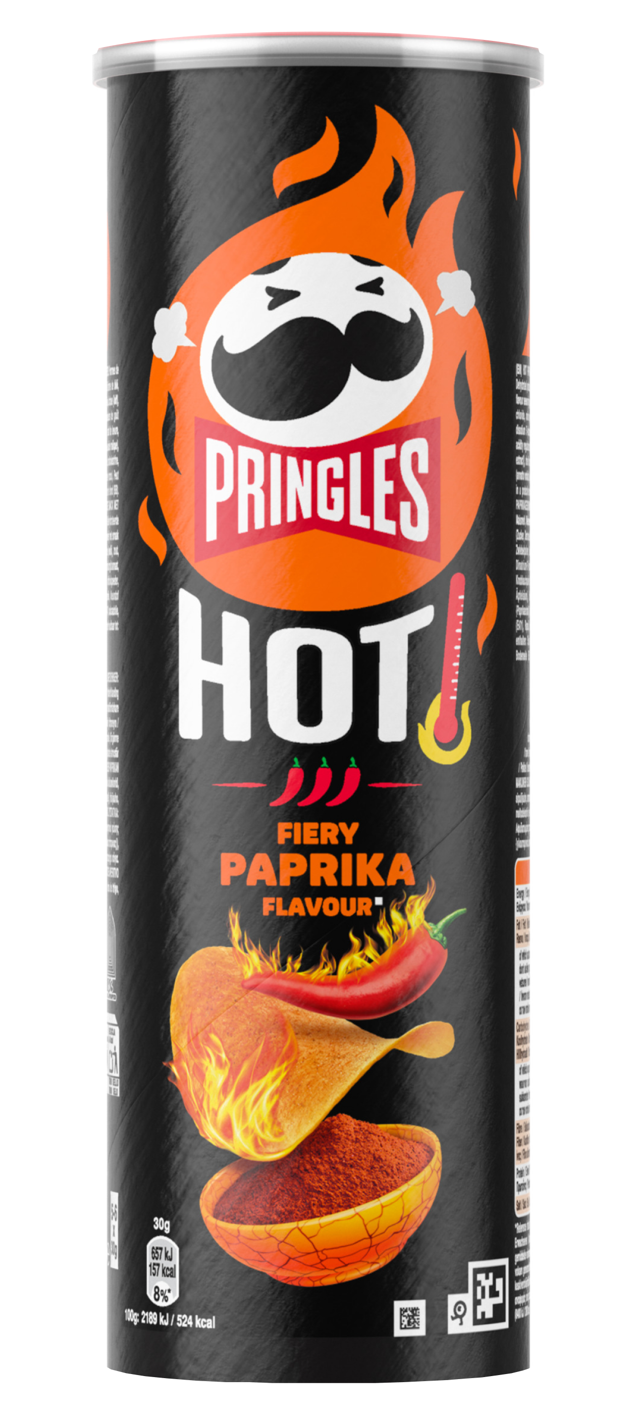 Pringles HOT Fiery Paprika Flavour