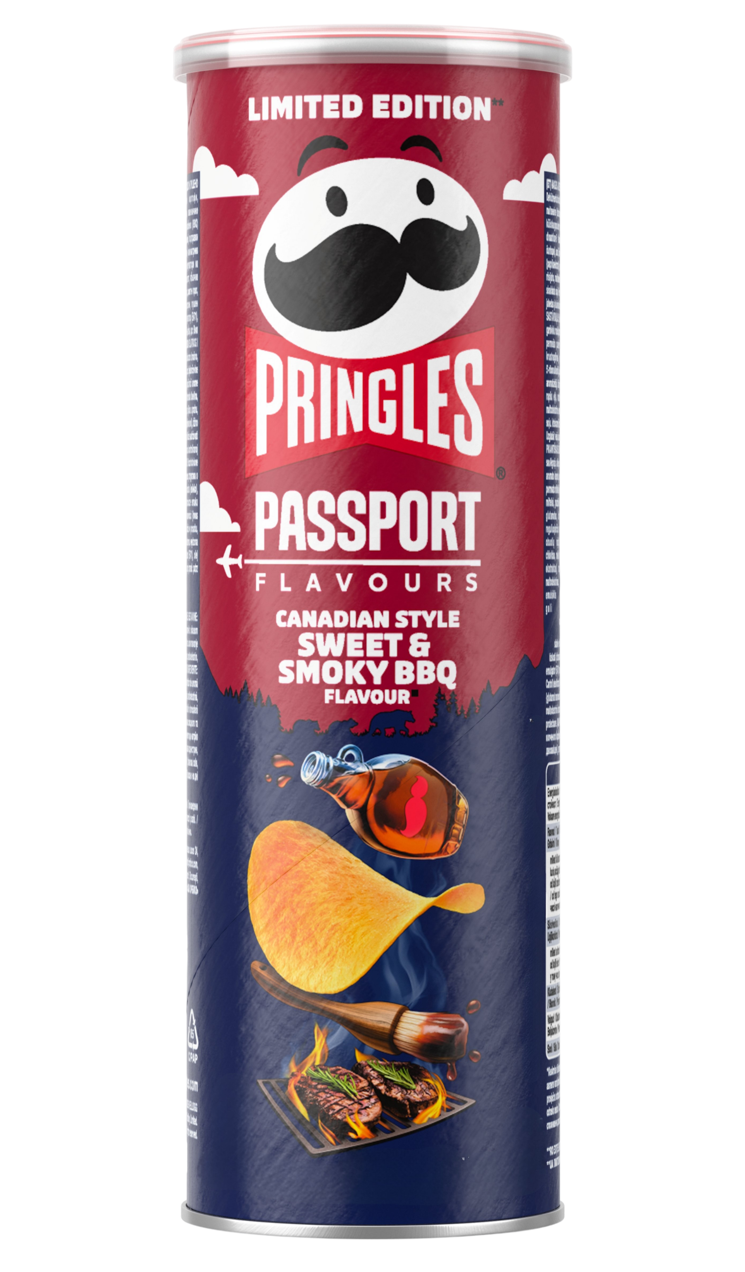 Pringles Canadian Style Sweet & Smoky BBQ