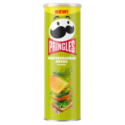 Pringles Mediterranean Herbs & Olives
