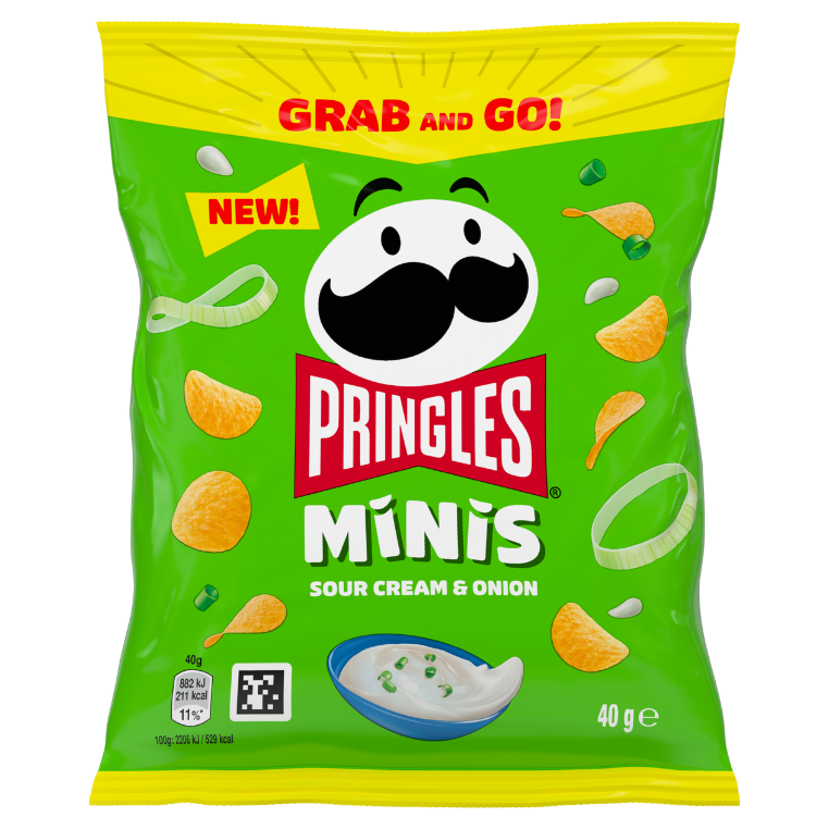 Pringles Minis Sour Cream and Onion 40g