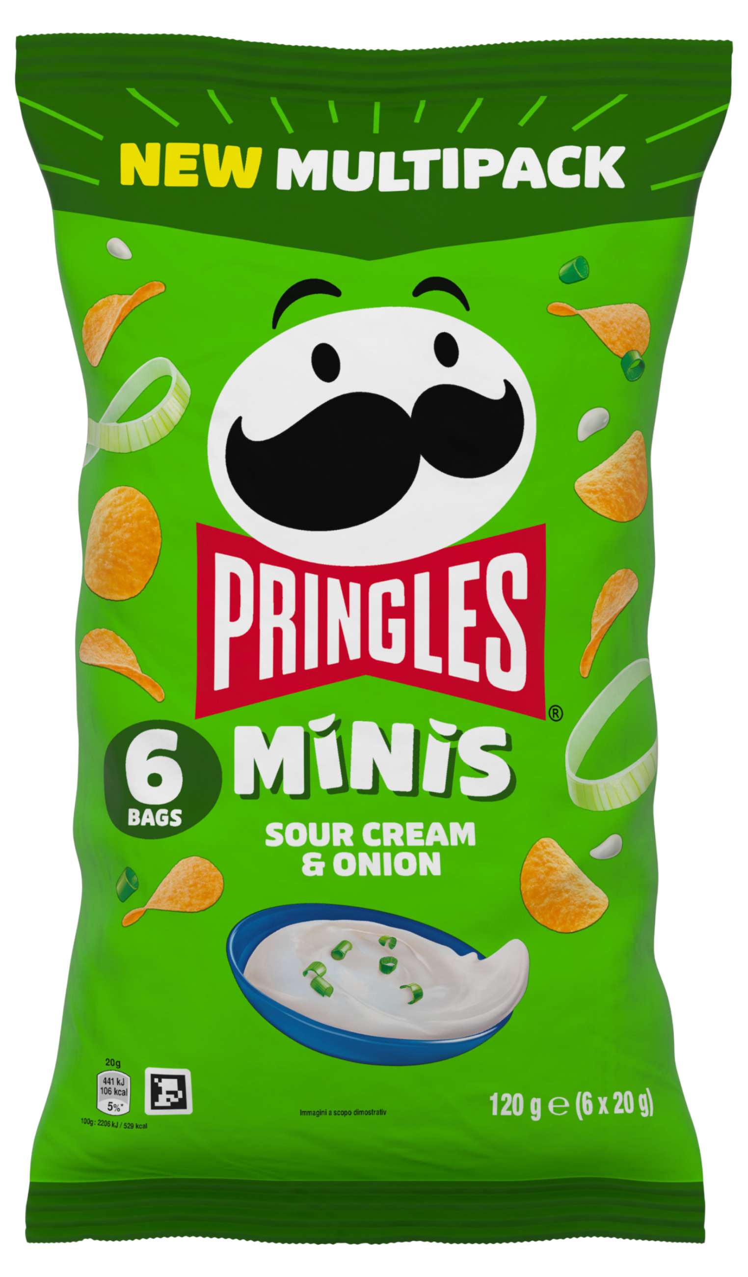 Pringles Minis Sour Cream and Onion Multipack