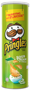 Pringles® Potato Crisps Sour Cream & Onion