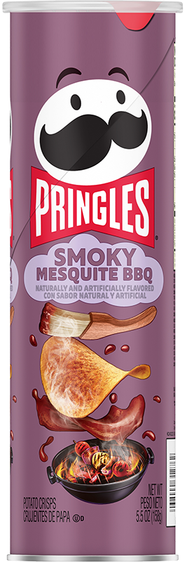 Pringles® Smoky Mesquite BBQ Potato Crisps Image
