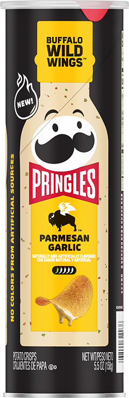 Pringles® Buffalo Wild Wings® Garlic Parmesan crisps Image