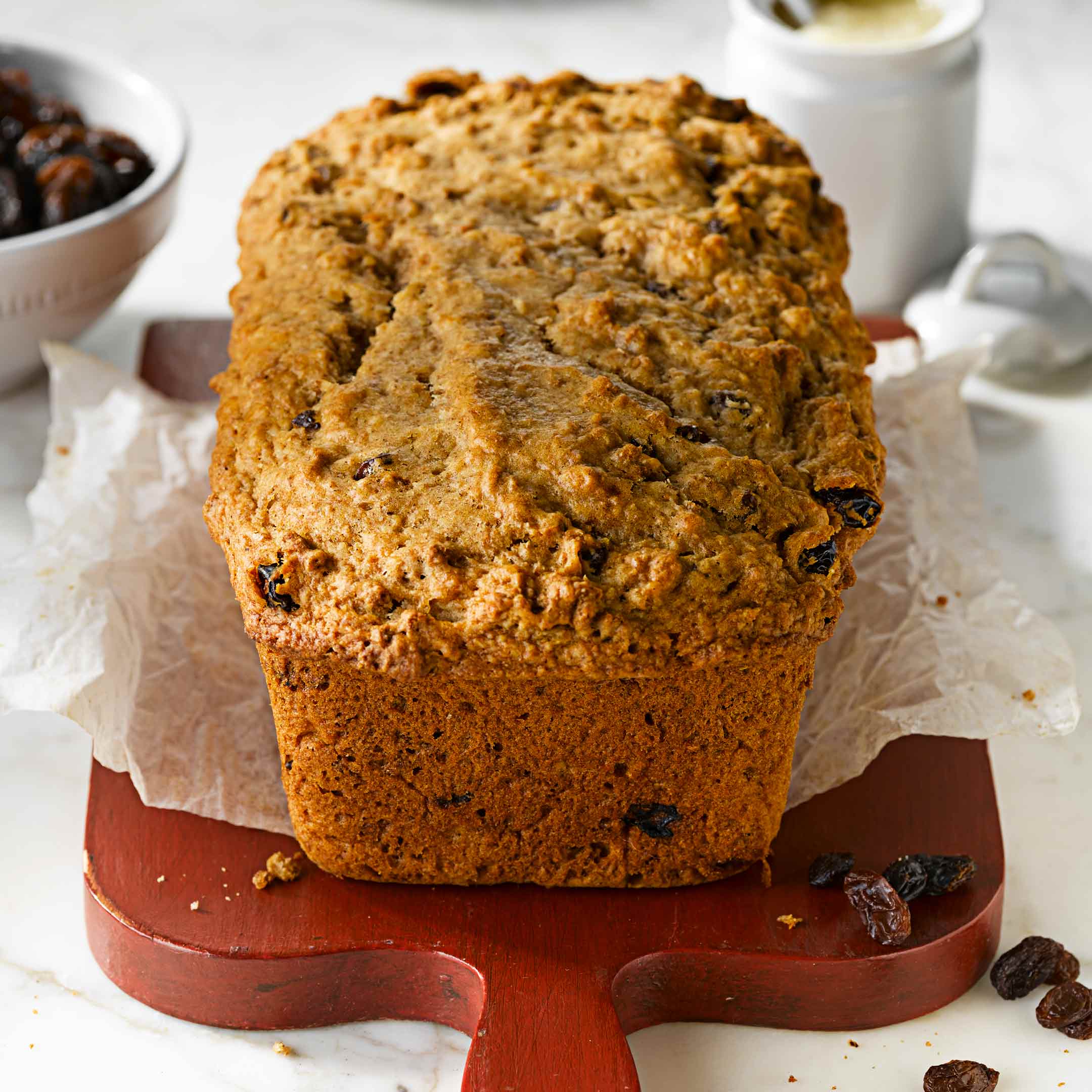 Applesauce Raisin Loaf