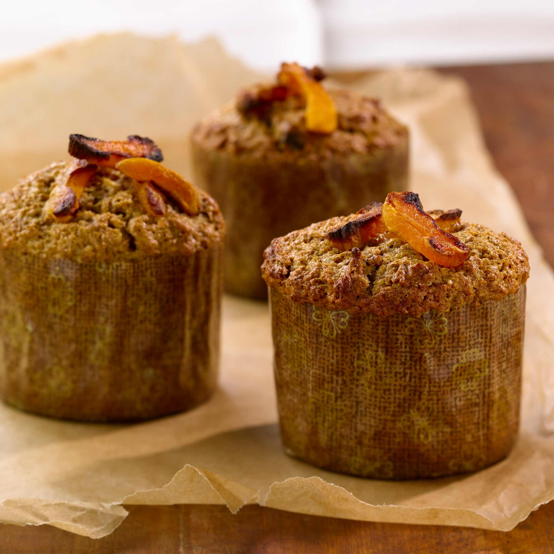 Apricot Date Muffins