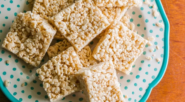 Carrés aux Rice Krispies* Recette Originale