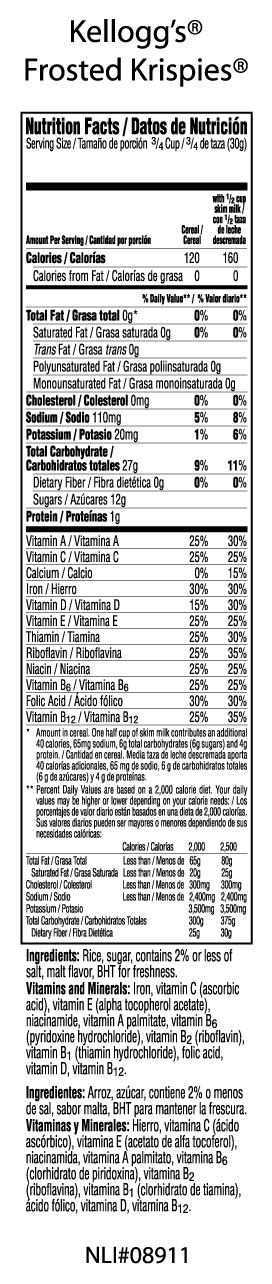 Products | Frosted Krispies® Cereal | Kellogg’s® Rice Krispies®