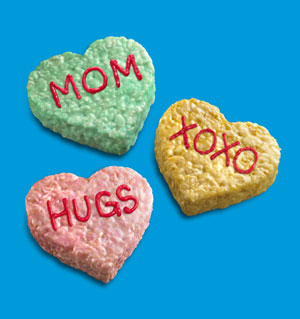 Talking Hearts Treats™ - Rice Krispies®