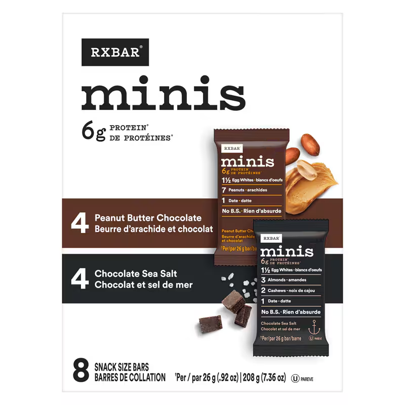 Minis Chocolate Sea Salt & Peanut Butter Chocolate
