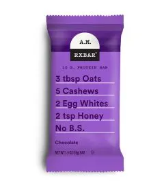 RX A.M. PROTEIN BARS CHOCOLATE