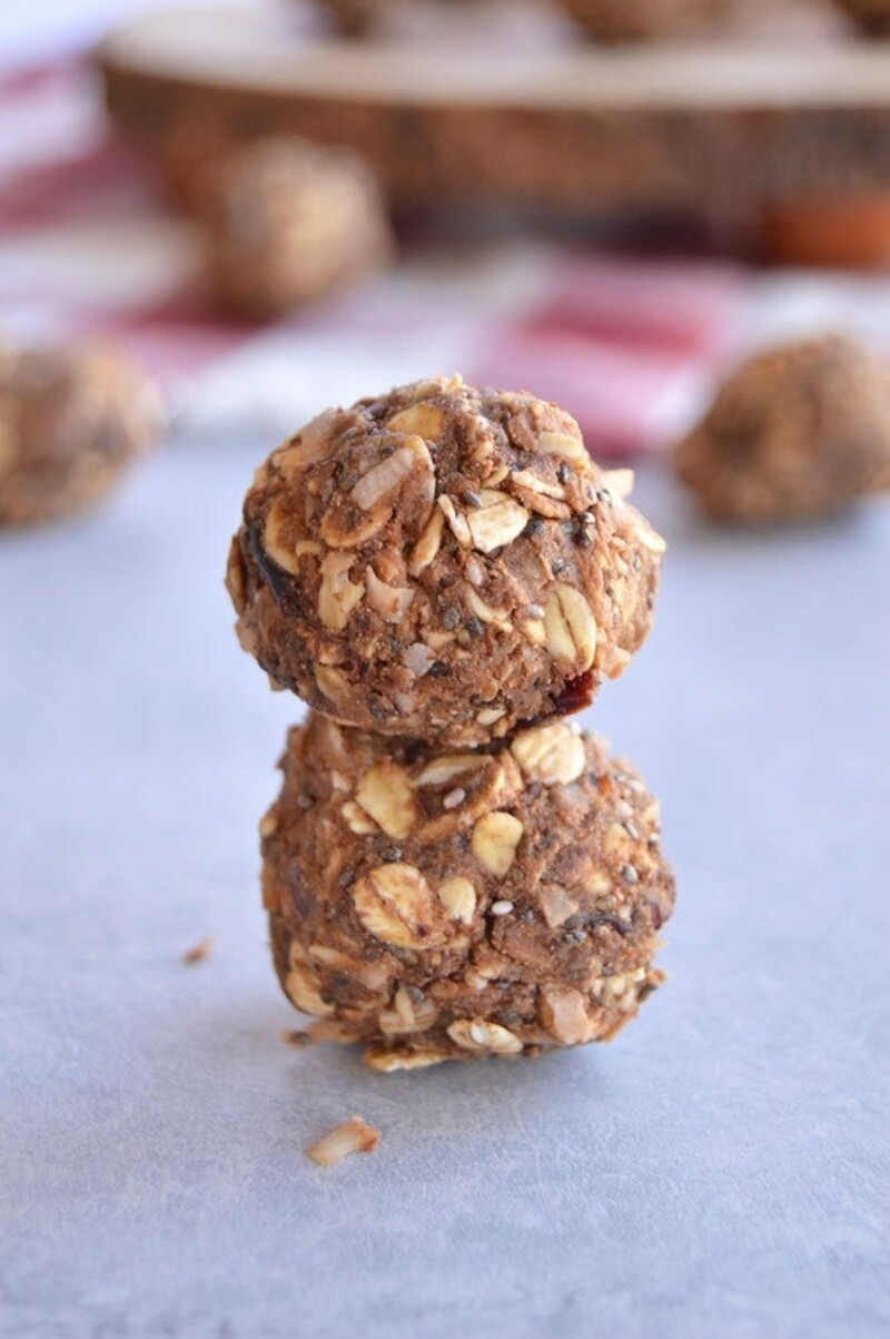 Chocolate Cranberry Protein Balls
