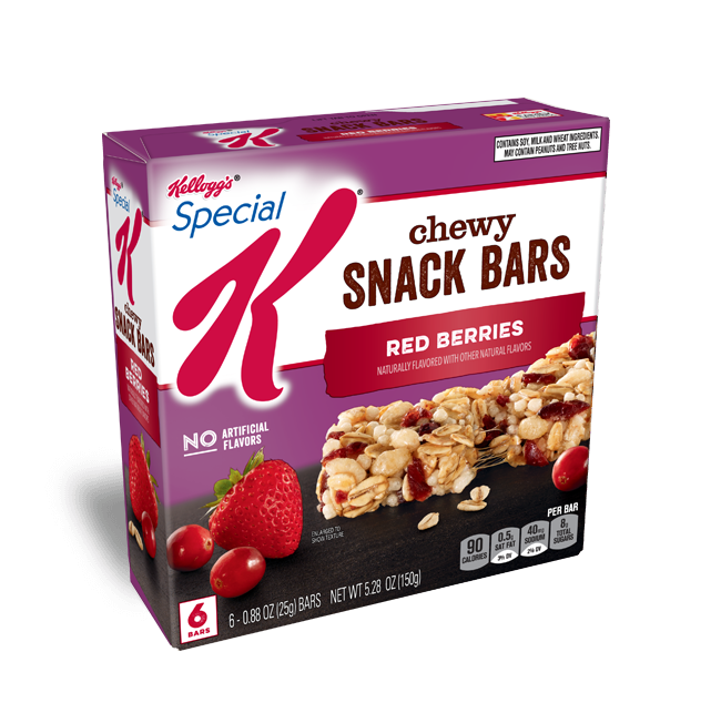 special k juicy red berry bars