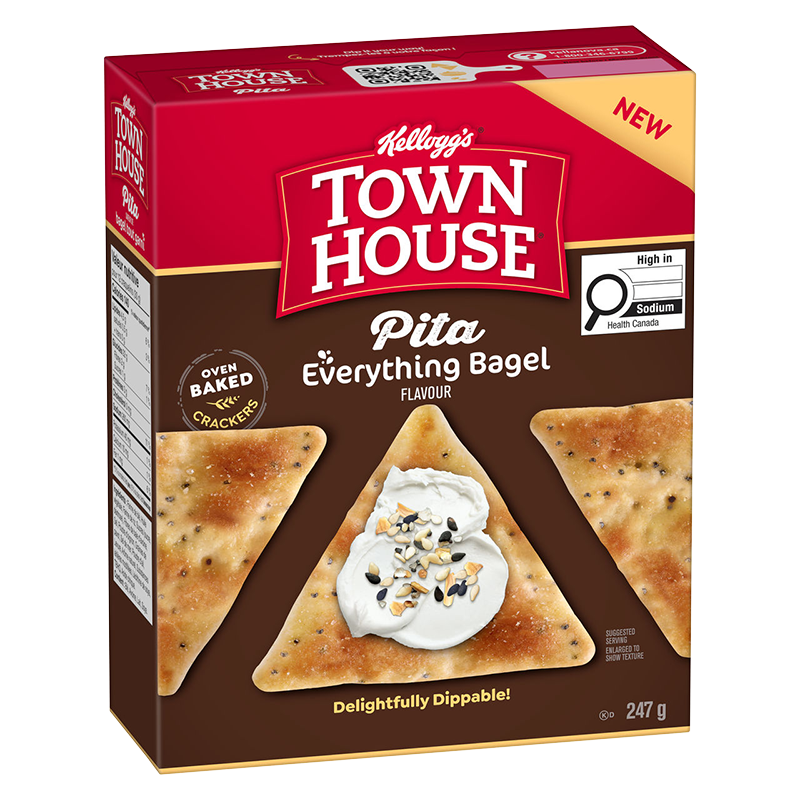 Town House® Pita Everything Bagel Flavour Crackers