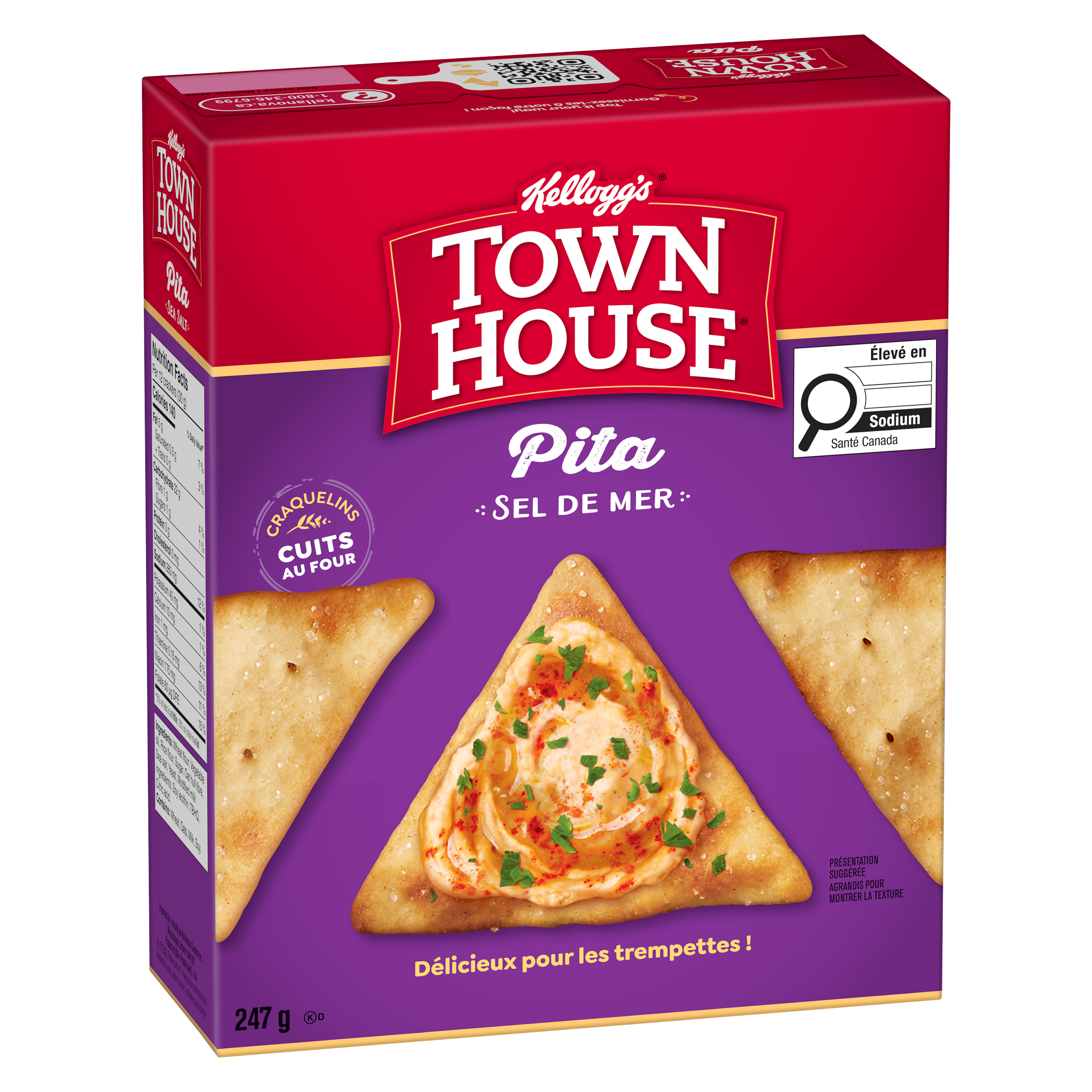 Craquelins Town House* Pita sel de mer 