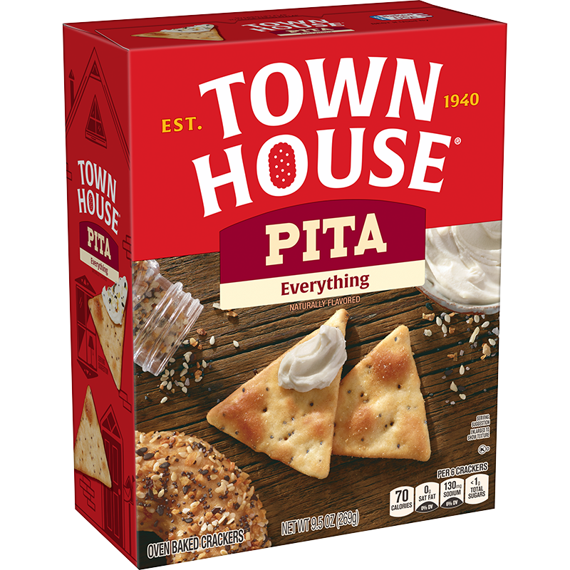 Town House® Pita Everything Crackers Image