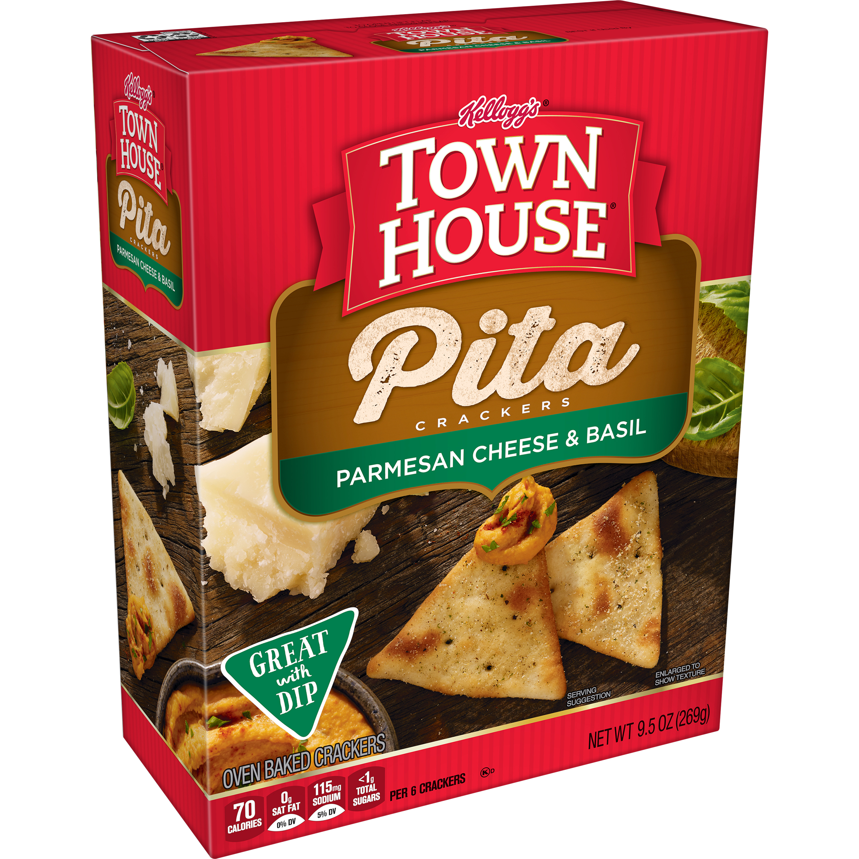 Town House® Crackers | Pita Crackers