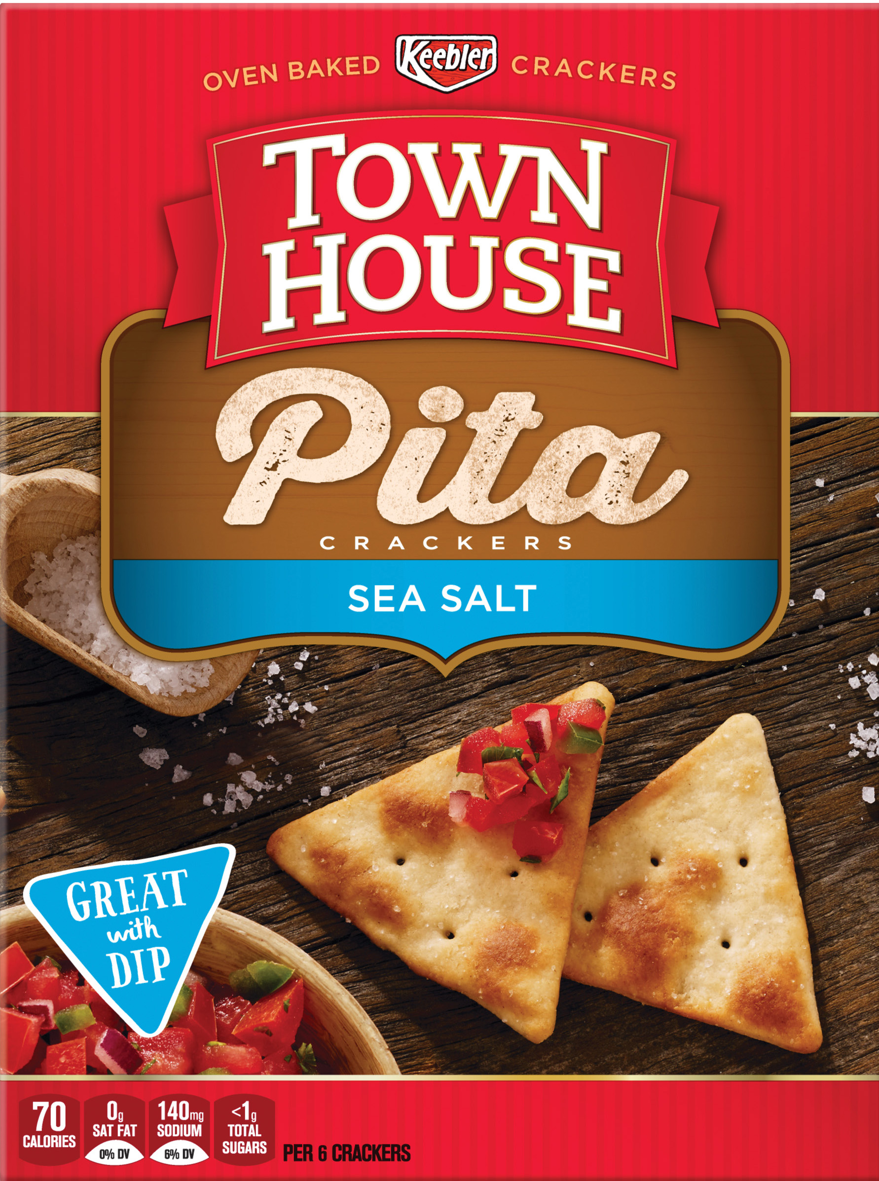 Pita Crackers Sea Salt