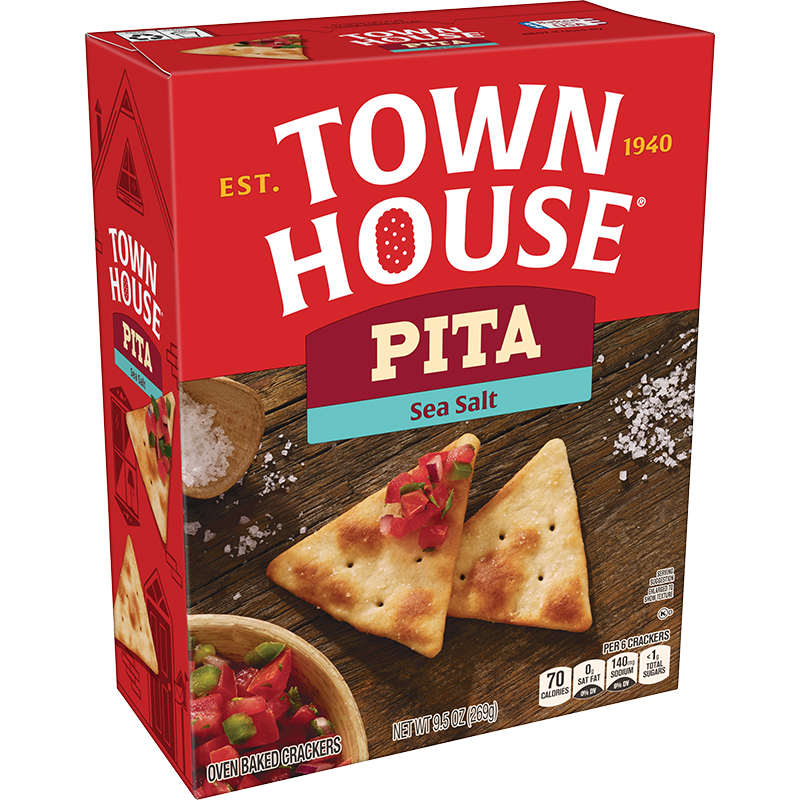 Town House® Sea Salt Pita Crackers Image
