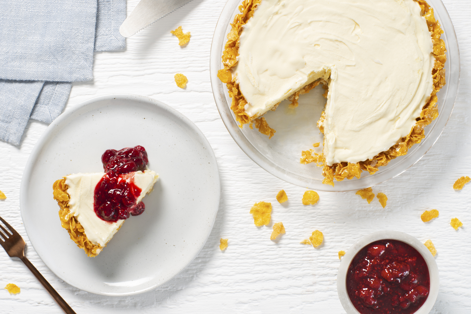 Raspberry Yogurt Pie